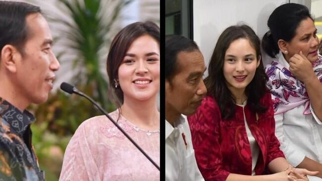 Dulu Raisa Kini Chelsea Islan, Menatap Penuh Makna ke Jokowi