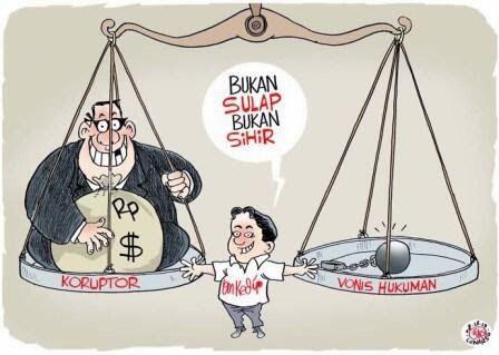 Indonesia Belum Seserius Itu Melawan Korupsi