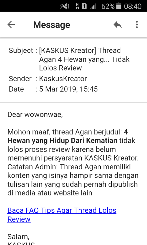 Hari Air Sedunia Kaspay pun Cair # Bagi Pengalaman 18 Hari Jadi Kaskus Kreator