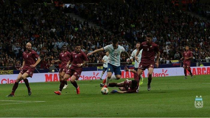 Highlights Argentina vs Venezuela 1-3: Messi Kembali Tak Berdaya!!