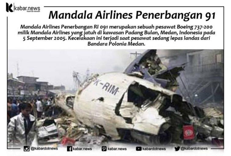 Beberapa Kecelakaan Pesawat di Indonesia yang Paling Menggemparkan