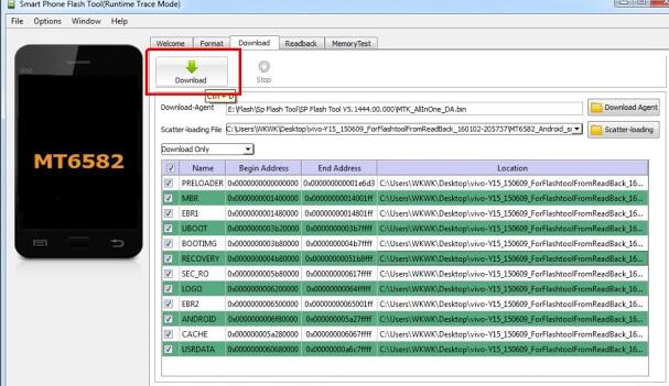 Cara Flashing Vivo Y15 Botloop Mati total Lupa pola 100% Tested