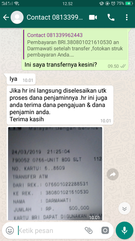 PENIPUAN BERKEDOK KSP SEJAHTERA BERSAMA