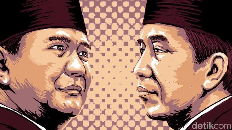Survei Charta Politika: Jokowi Ungguli Prabowo di DKI Jakarta dan Banten