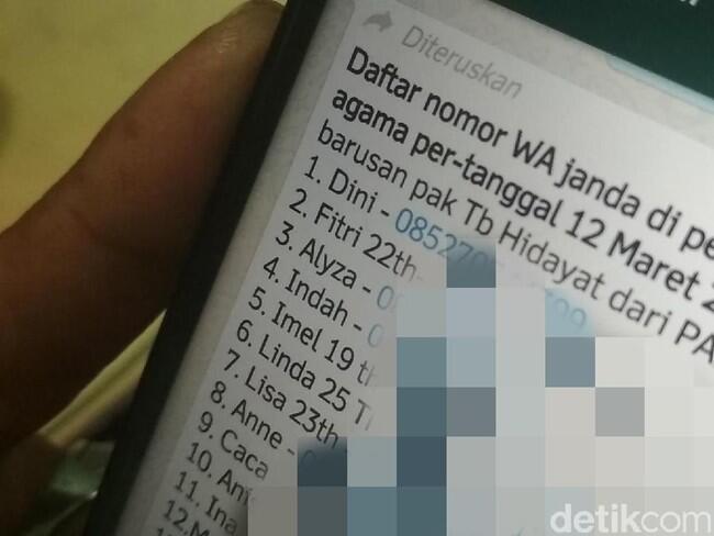Polisi Garut Belum Terima Laporan soal 'Nomor WA Janda'
