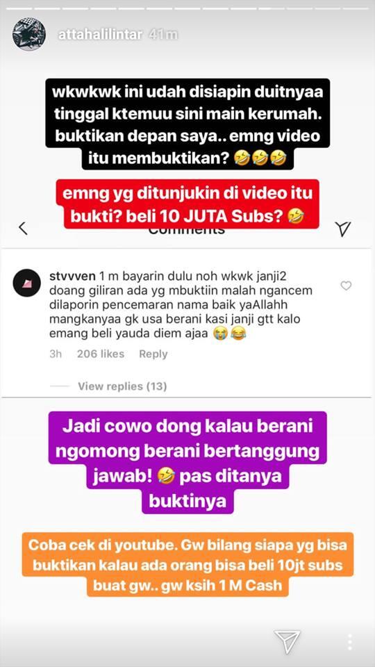 Atta Halilintar Akan Melaporkan Akun Yang Mencemarkan Nama Baiknya Di Media Social