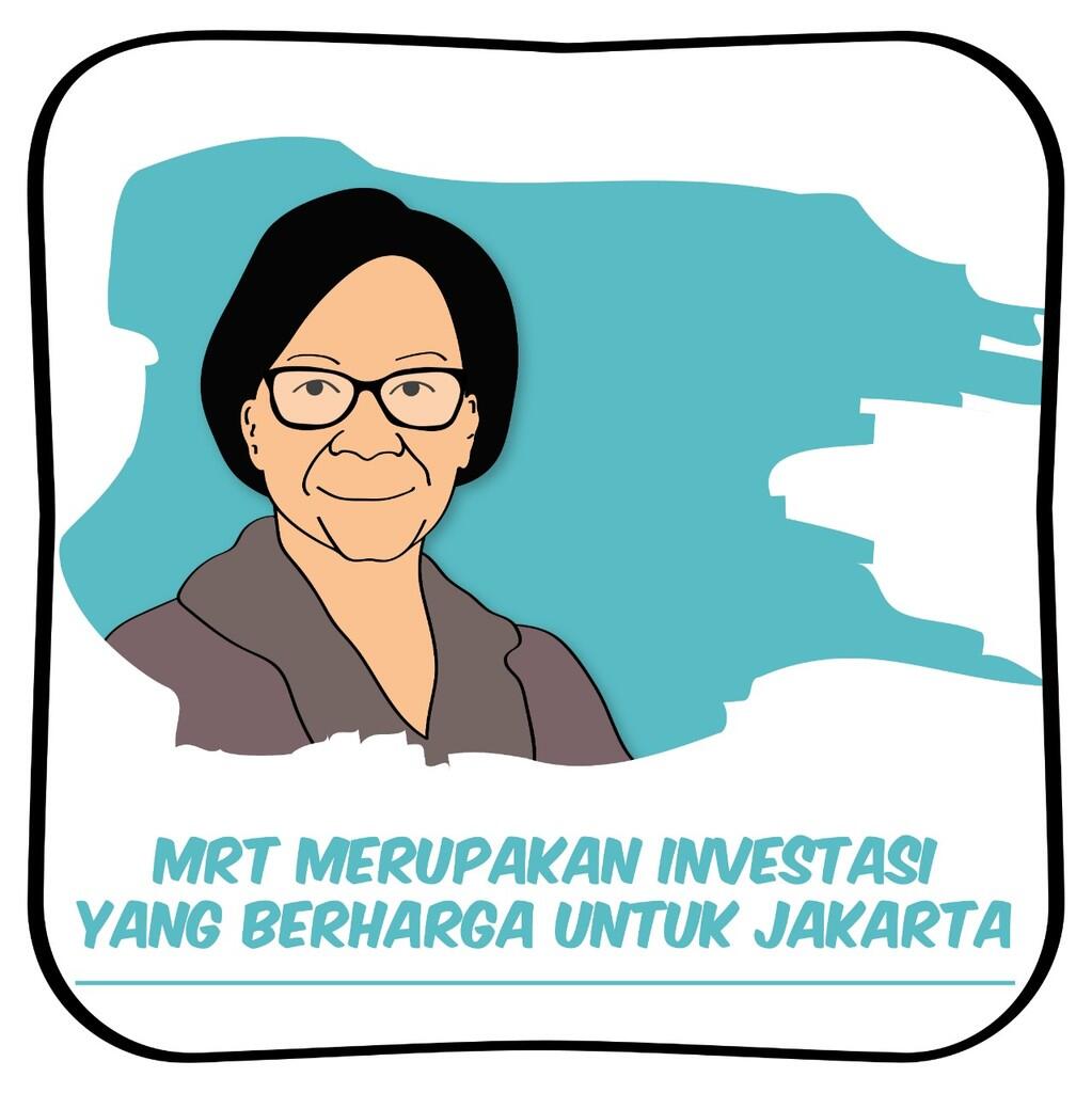 MRT Beroperasi, Sri Mulyani: Investasi yang Berharga Untuk Jakarta