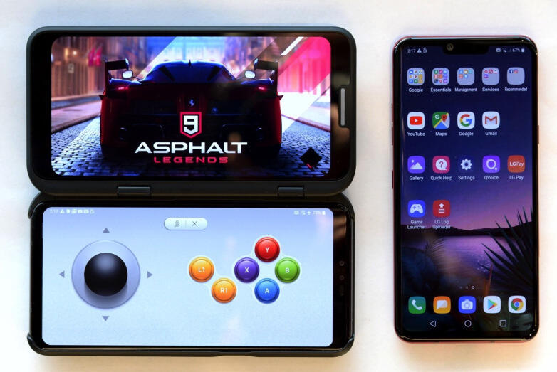 Smartphone Terbaru LG V50 ( Layar Bisa Jadi DUA Gan)