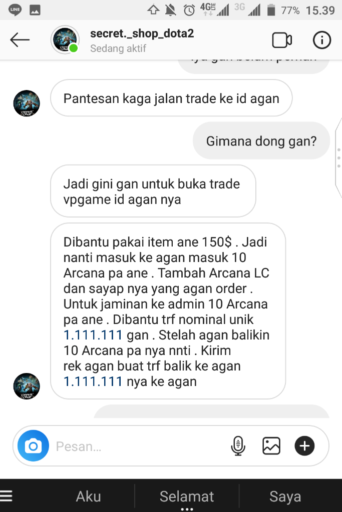 Hati-hati Penipuan Store Game Online