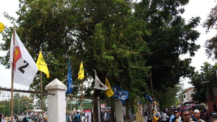 Tak Ada Pengurus hingga APK di Kampanye Terbuka Prabowo-Sandi di Solo