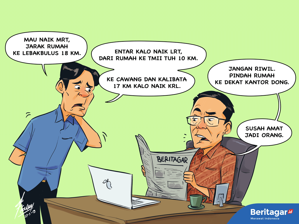 Ketidakpuasan terhadap transportasi Ibu Kota