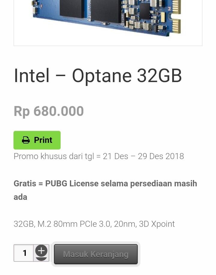 Intel Optane