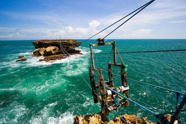 Gondola Pantai Timang, Cable Car &#91;Tradisional&#93; Pertama di Indonesia