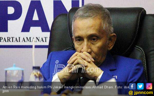 Tak Mau Rekap Suara Pemilu di Hotel Borobudur, Amien: Banyak Jin, Banyak Genderuwo