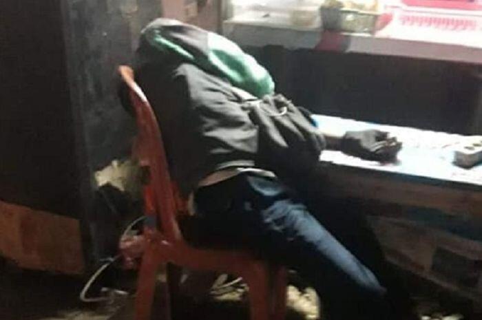 Viral, Driver Ojol Meninggal di Warkop karena Kelelahan