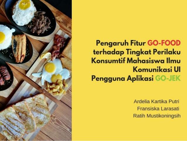 Sumbangsih Layanan Go-Jek buat Negeri, Go-Food Paling Besar!