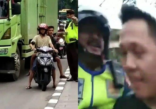 Heboh Video Polisi Pukul Warga karena Tak Terima Direkam Saat Menilang