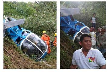&#91;HOAKS&#93; Helikopter yang Ditumpangi Tim Jokowi Jatuh, Ditemukan Kardus Berisi Uang


