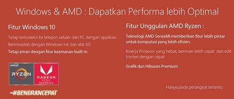 Kerja Produktif dan Gaming Terkini Dengan PC Modern Bertenaga AMD Ryzen Mobile