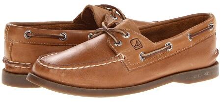 SEPATU SPERRY TOP-SIDER AUTHENTIC ORIGINAL MOCCASIN/SLIP ON SAHARA LEATHER BOAT SHOES