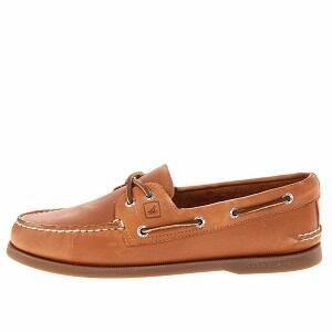 SEPATU SPERRY TOP-SIDER AUTHENTIC ORIGINAL MOCCASIN/SLIP ON SAHARA LEATHER BOAT SHOES