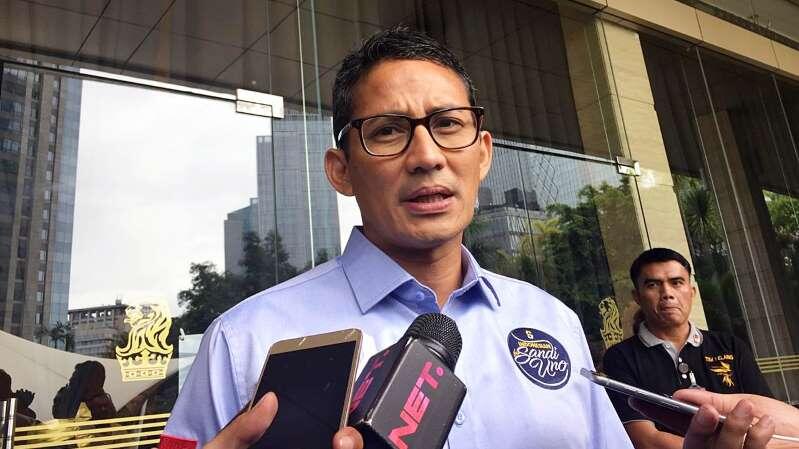 Sandi Tak Akan Hadir di Debat Prabowo dan Jokowi, Ditugaskan Kampanye