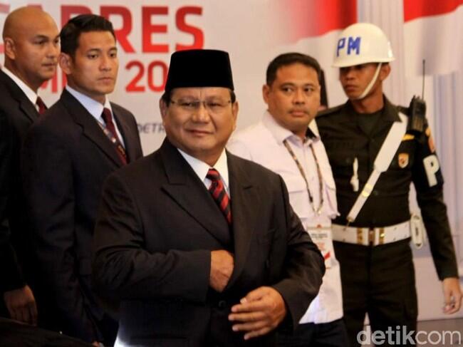 Prabowo ke Penonton Debat: Pertahanan Rapuh Kenapa Kalian Tertawa? Lucu Ya?