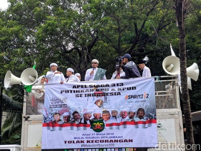 Orator Aksi 313 Minta Serukan Tak Golput: Satu Suara Bernilai Jihad