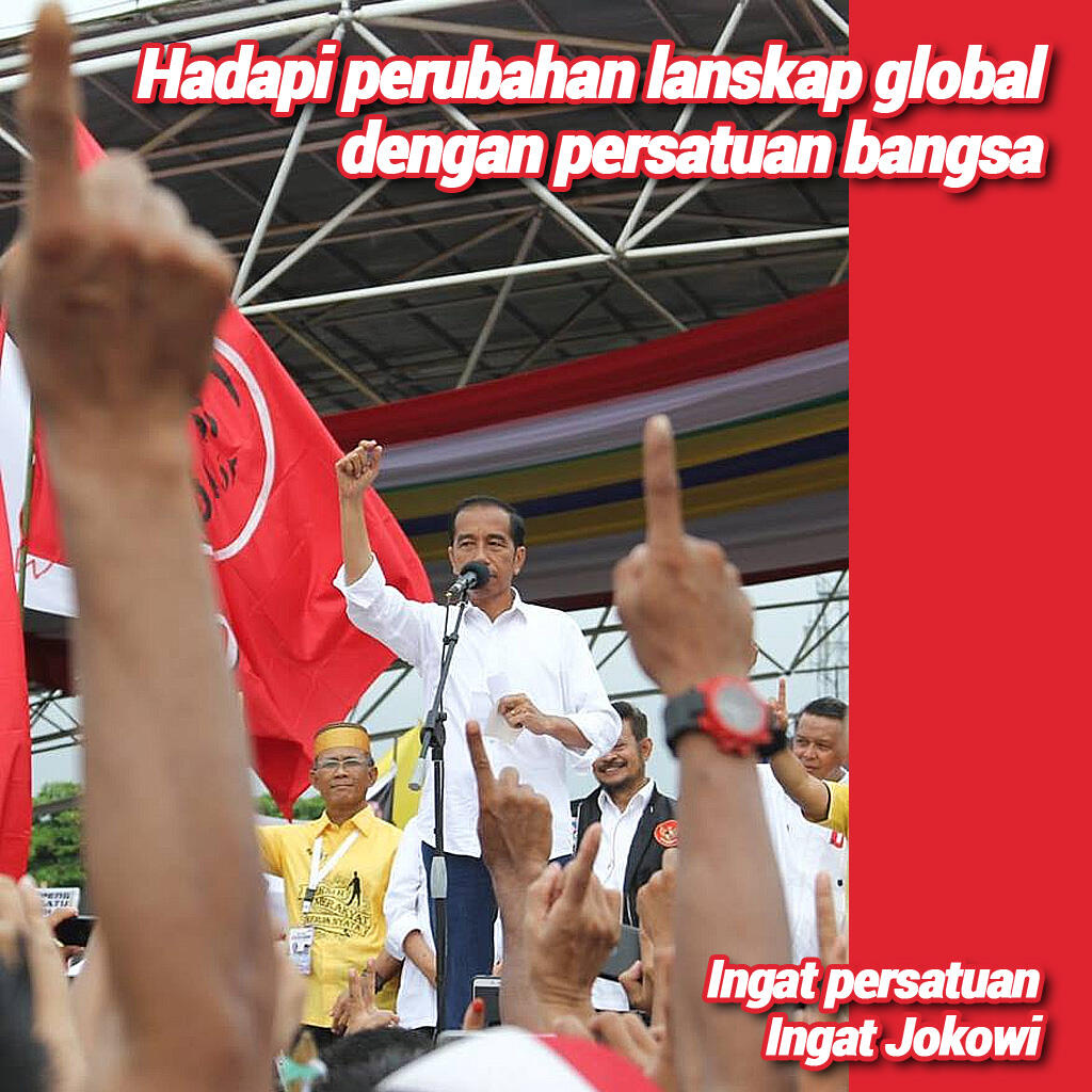 Hadapi Perubahan Lanskap, Jokowi Ajak Bersatu Demi Bangsa