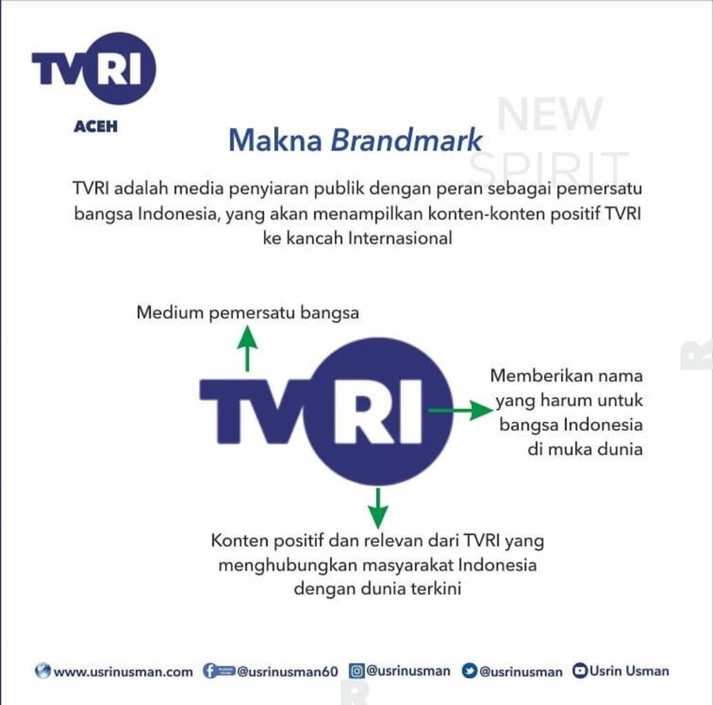 TVRI - Rebranding Logo Baru Demi Menggaet Kaum Milenial