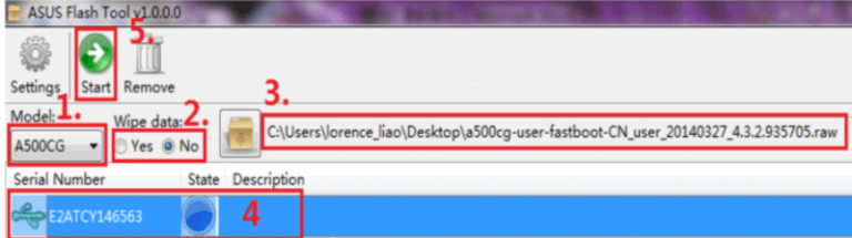 Cara Flashing Asus Zenfone 5 T00F/T00J (A500CG) Bootloop Lupapola Matot