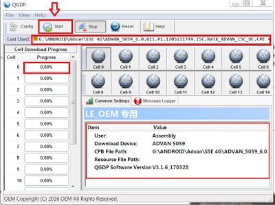 Cara flashing advan S5E 4GS 5060 Lupa pola Bootloop 100% Tested