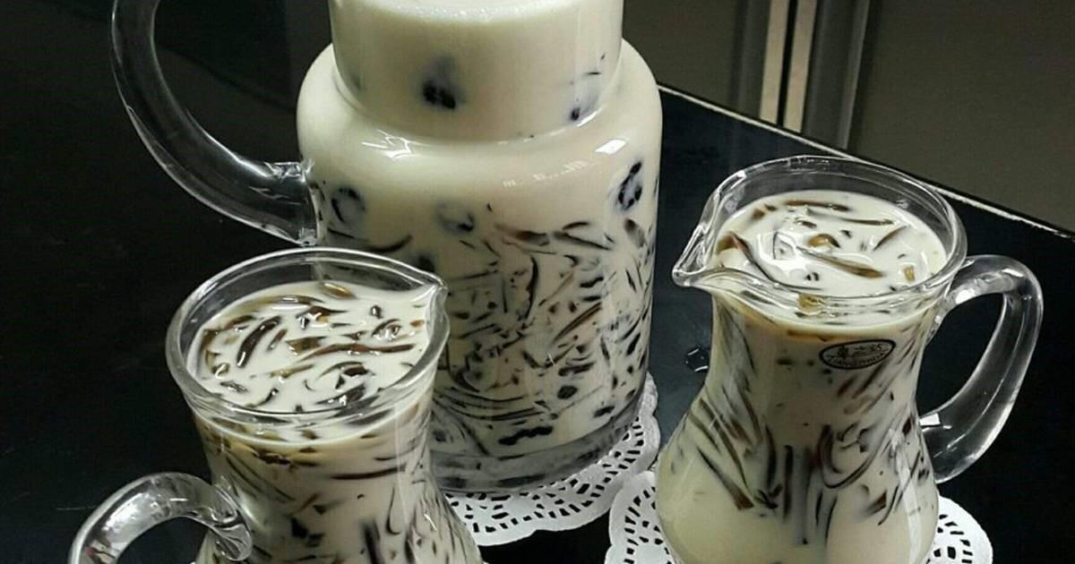 Bikin yang Segar-segar Yuk, Cincau Susu Gula Merah