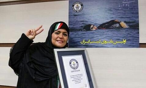 Kisah Dibalik Sukses Asghari, Perenang Berjilbab Pecah Rekor Tercepat Dunia