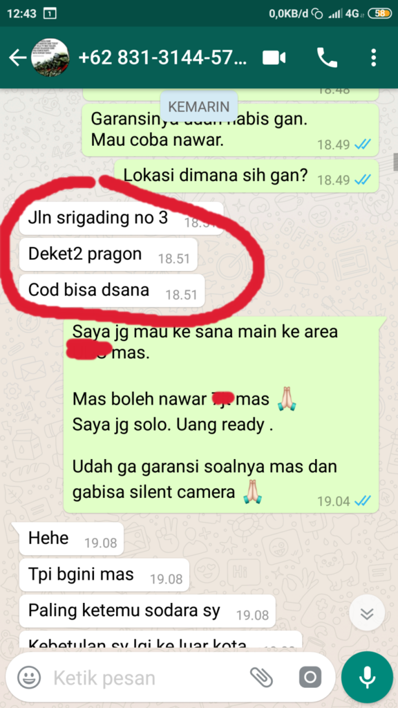 MODHUS PENIPU TERBARU 2019 ! WASPADA (sharing hampir kena tipu di SOLO)