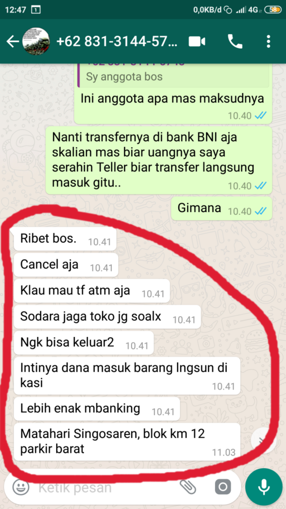 MODHUS PENIPU TERBARU 2019 ! WASPADA (sharing hampir kena tipu di SOLO)