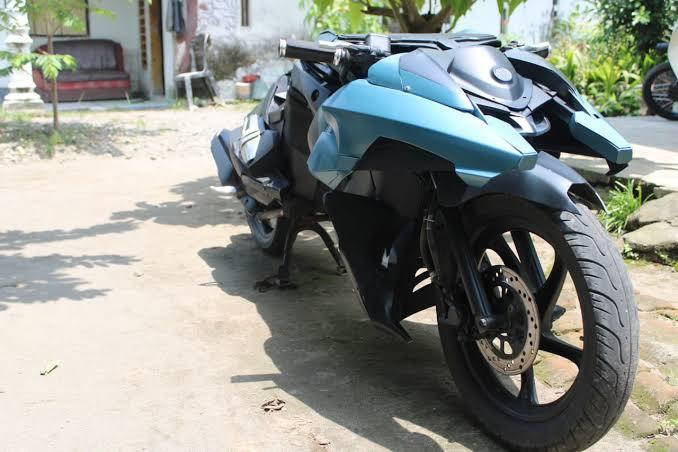 Mantul, Motor Batman Hasil Modifikasi Motor Metic Made In Indonesia