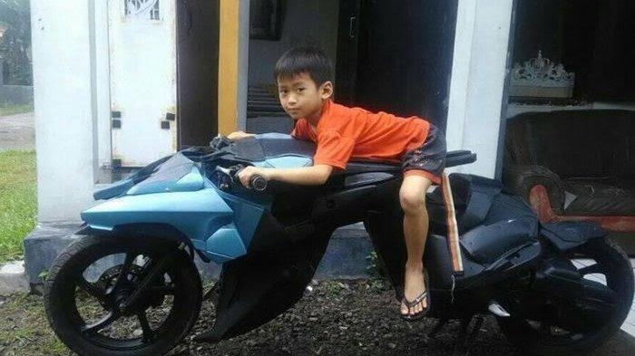 Mantul, Motor Batman Hasil Modifikasi Motor Metic Made In Indonesia