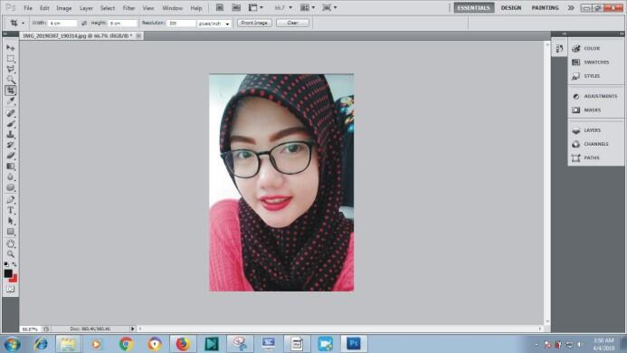 Cara Membuat PasFoto Dengan Photoshop (Mengganti Background Foto)