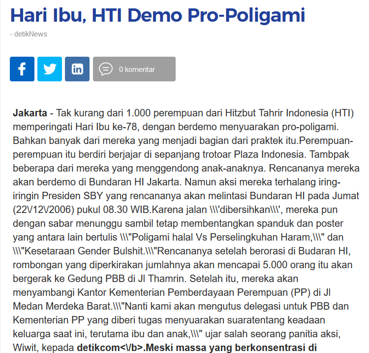 Poligami, Gula & Garam nya di indonesia (Open Minded Only)