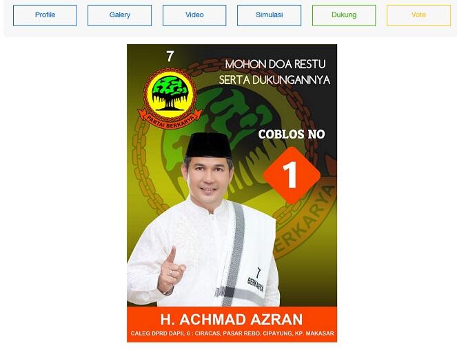 Sudah kenal caleg siapa aja di daerah agan ???