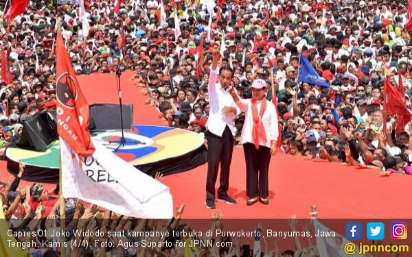 Jokowi: Di Sini Menang 80 Persen, Setuju?