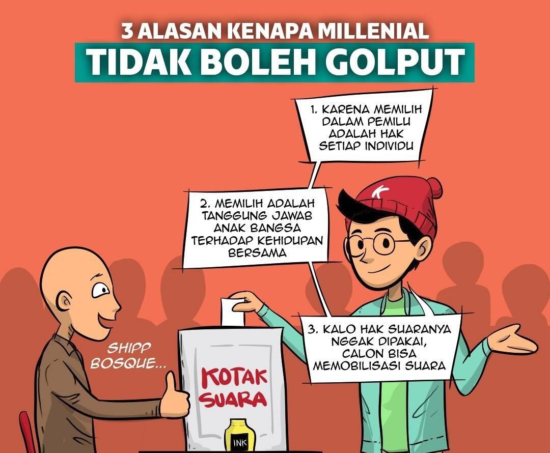 5 Alasan Lo Jangan Golput