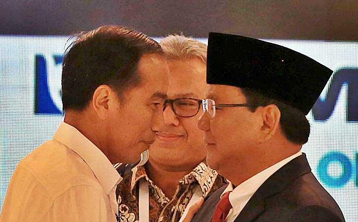 Sebulan Jelang Pilpres, Roy Morgan: Jokowi-Ma’ruf 56,5 %, Prabowo-Sandi 43,5 %