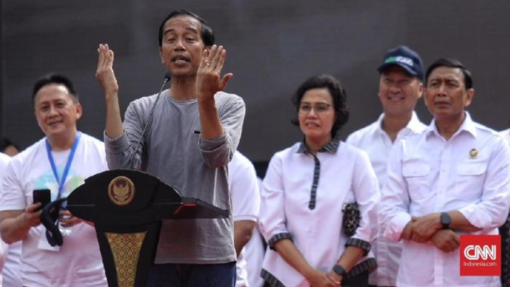Jokowi soal Survei Didukung FPI: Alhamdulillah