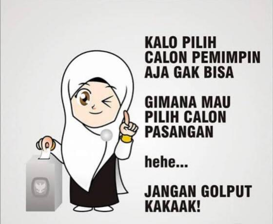 Golput Bukan Solusi, Ayo Memilih !!
