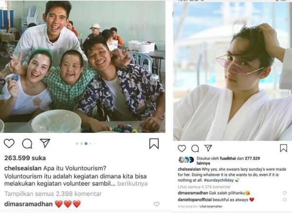 10 Foto Dimas Ramadhan, Cowok yang Kabarnya Teman Dekat Chelsea Islan