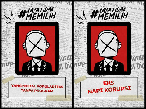 2019 Saya Tidak Memilih! Bukan Berarti Jadi Golput