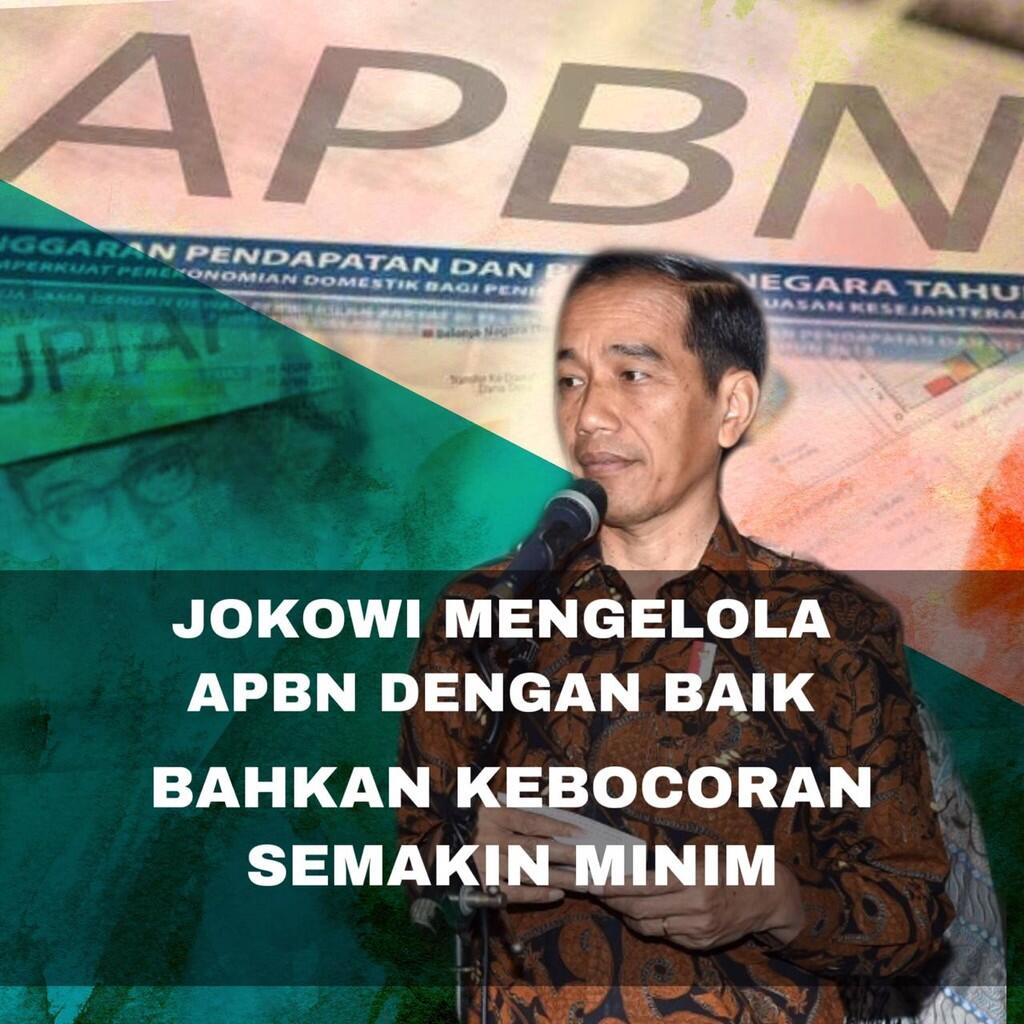 Jangan asal Tuduh, Kebocoran APBN sejak Orba dan Berkurang Signifikan di era Jokowi