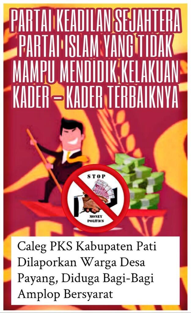 Lagi-Lagi, Caleg PKS Terbukti Mainkan Politik Uang di Pati
